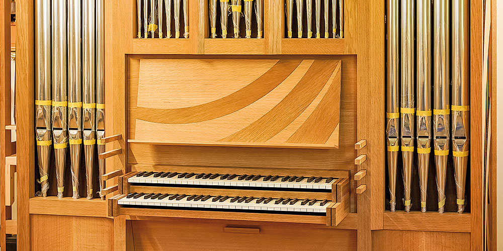 Notenbrett Orgel