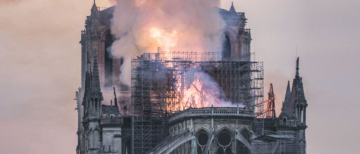 Der Brand der Notre Dame